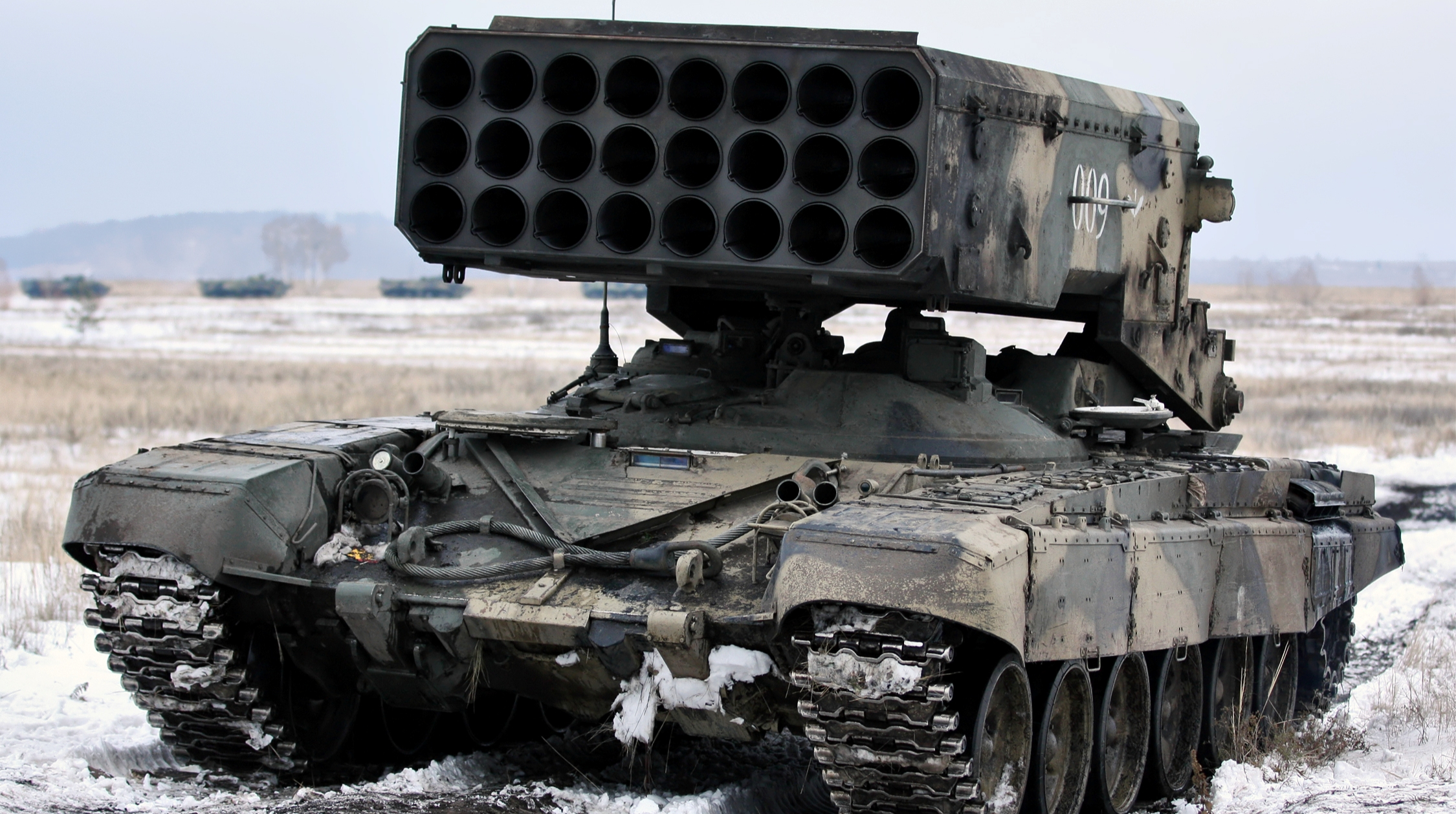 Оператори дронів Третього корпусу знищили вогнеметну систему РФ “Сонцепьок”