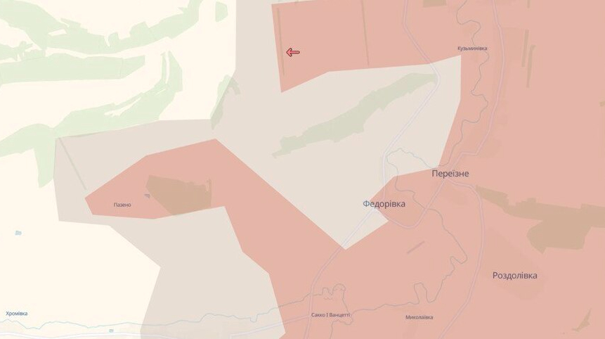 Ворог окупував три села на Донеччині та просунувся біля Андріївки і Мирнограда – DeepState