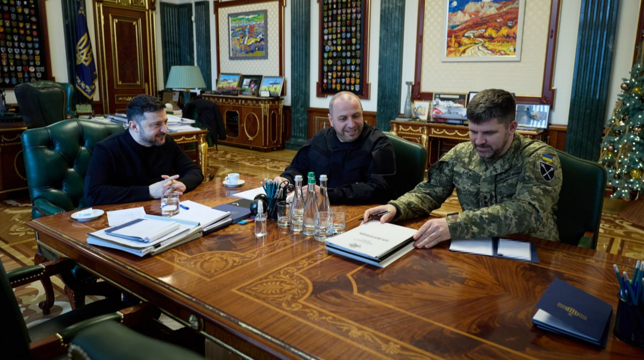 Зеленський про зустріч Умєрова і Гнатова з представниками США: підготовлені драфти кількох документів