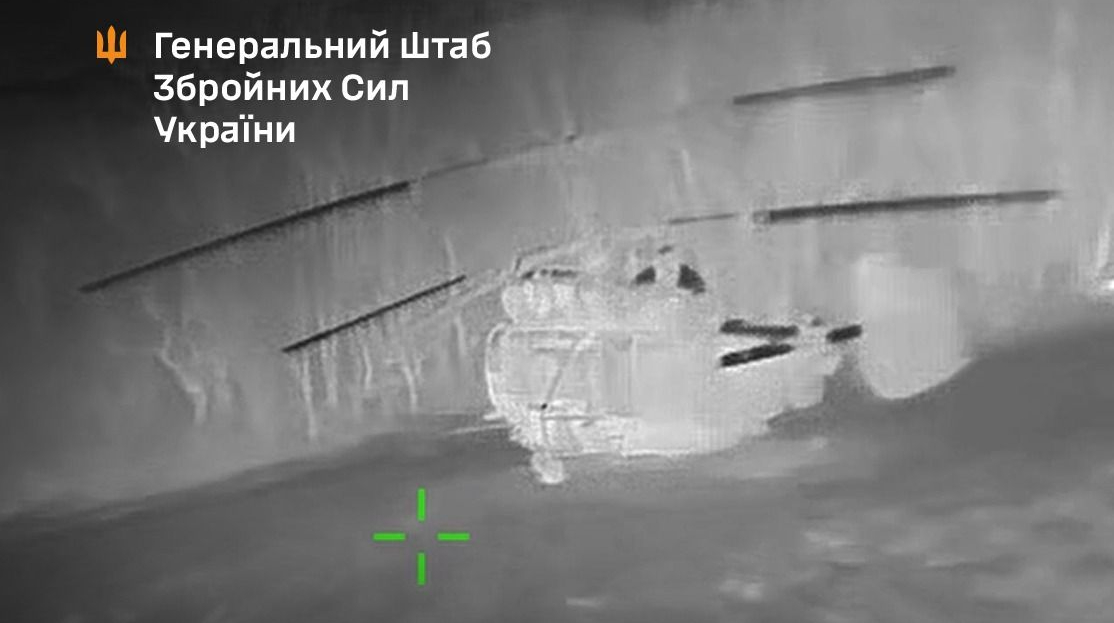Генштаб: Сили оборони уразили російський корабельний вертоліт Ка-27