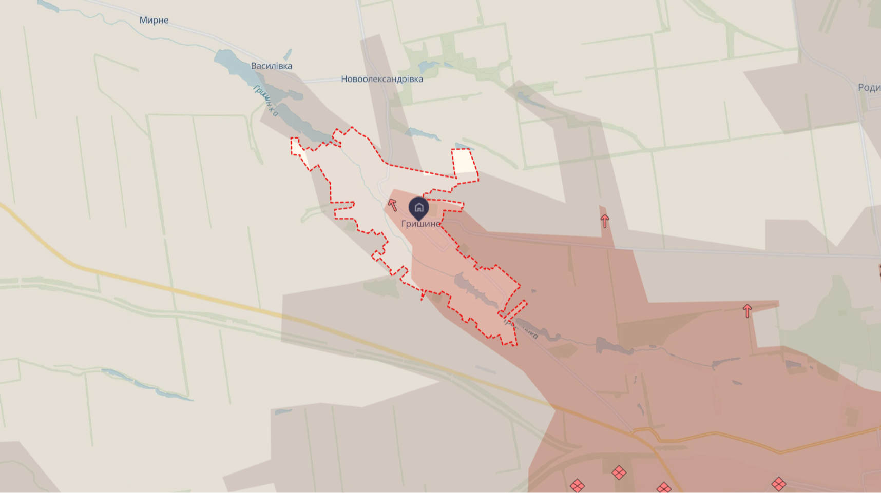7 корпус ДШВ про Гришине: У центрі села йдуть бої